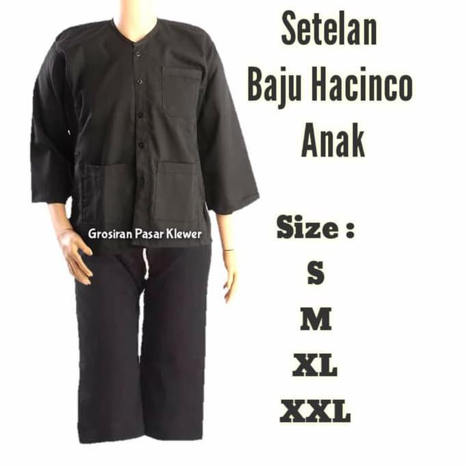 SETELAN Baju Tani Tradisional Baju Warok Baju Jadul Baju Hacinco ANAK