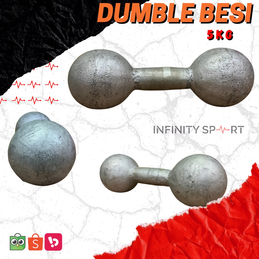 Dumble / Barbel / Dumble Besi 5 KG