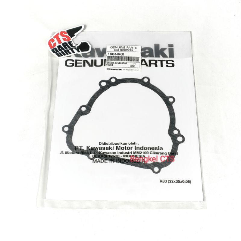 Paking Gasket MAGNET KLX 150 Packing Perpak BLOK MAGNIT KLX150 Original 11061-0400