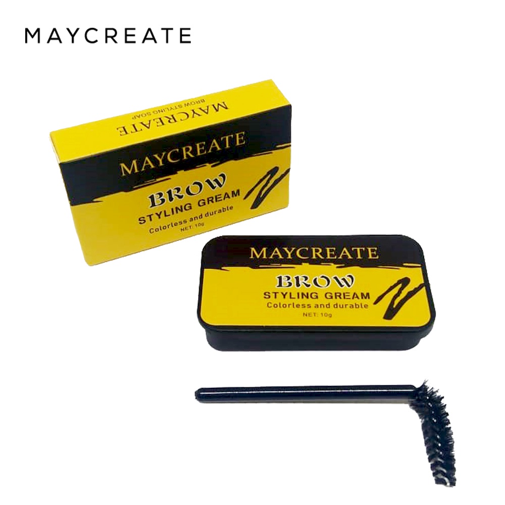 Maycreate Brow Eyebrow Styling Soap Sabun Wax Pomade Alis