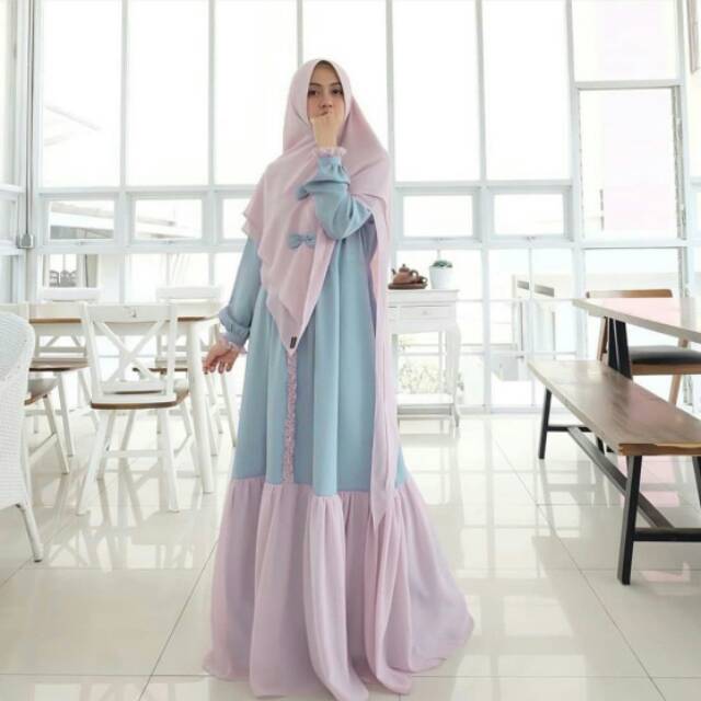 GAMIS SET FLAVIA SYARI ORI GLZ