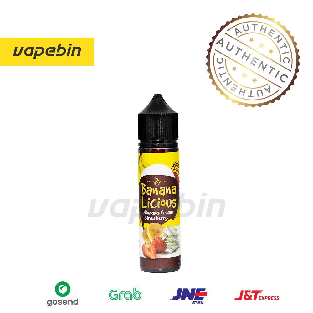 LIQUID BANANA LICIOUS - LIQUID BANANALICIOUS EMKAY - 60ML