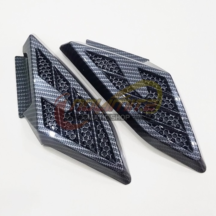 Cover Tutup Pijakan Body Samping NEMO Carbon Yamaha NMAX 2020