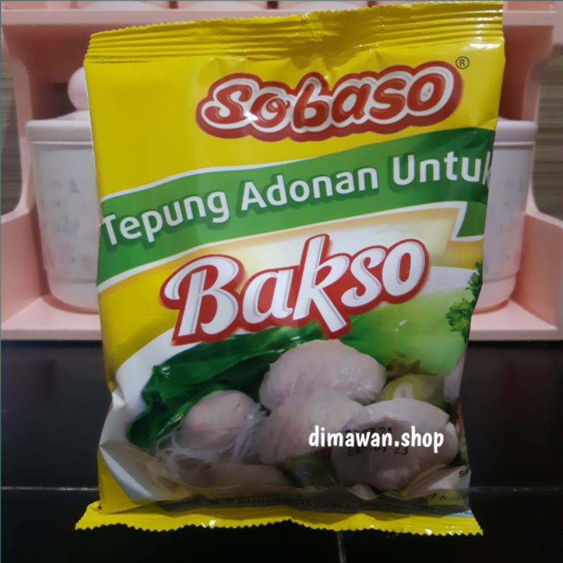 Jual Sobaso Tepung Bakso Adonan Komplit 250 Gram Shopee Indonesia