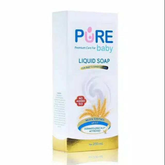 PURE BABY PUREBABY LIQUID SOAP 230 ML - JB