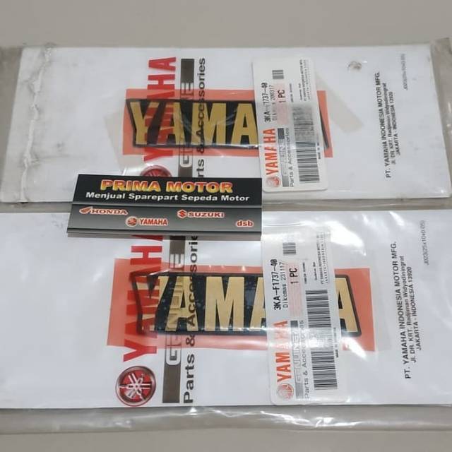 EMBLEM AKI RX KING 2002 EMBLEM DOP AKI 2002 RX KING ORI YAMAHA