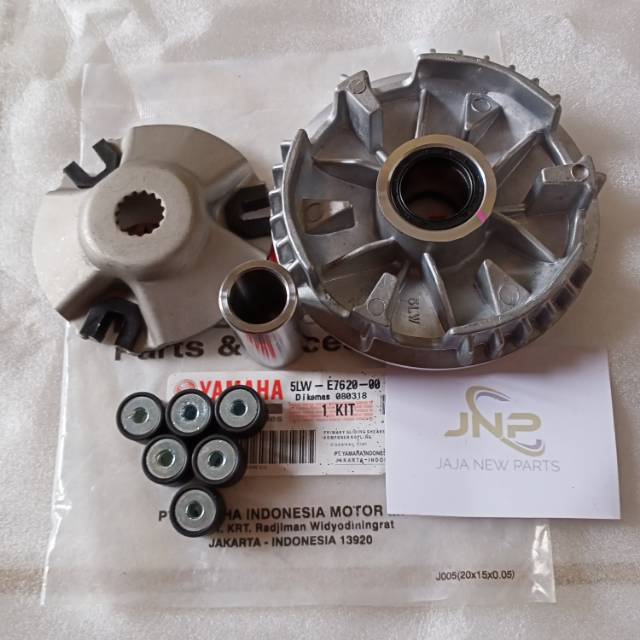 Rumah Roller+roller komplit assy Mio Sporty/Mio Smile/Nouvo/Fino/Mio Soul/5LW