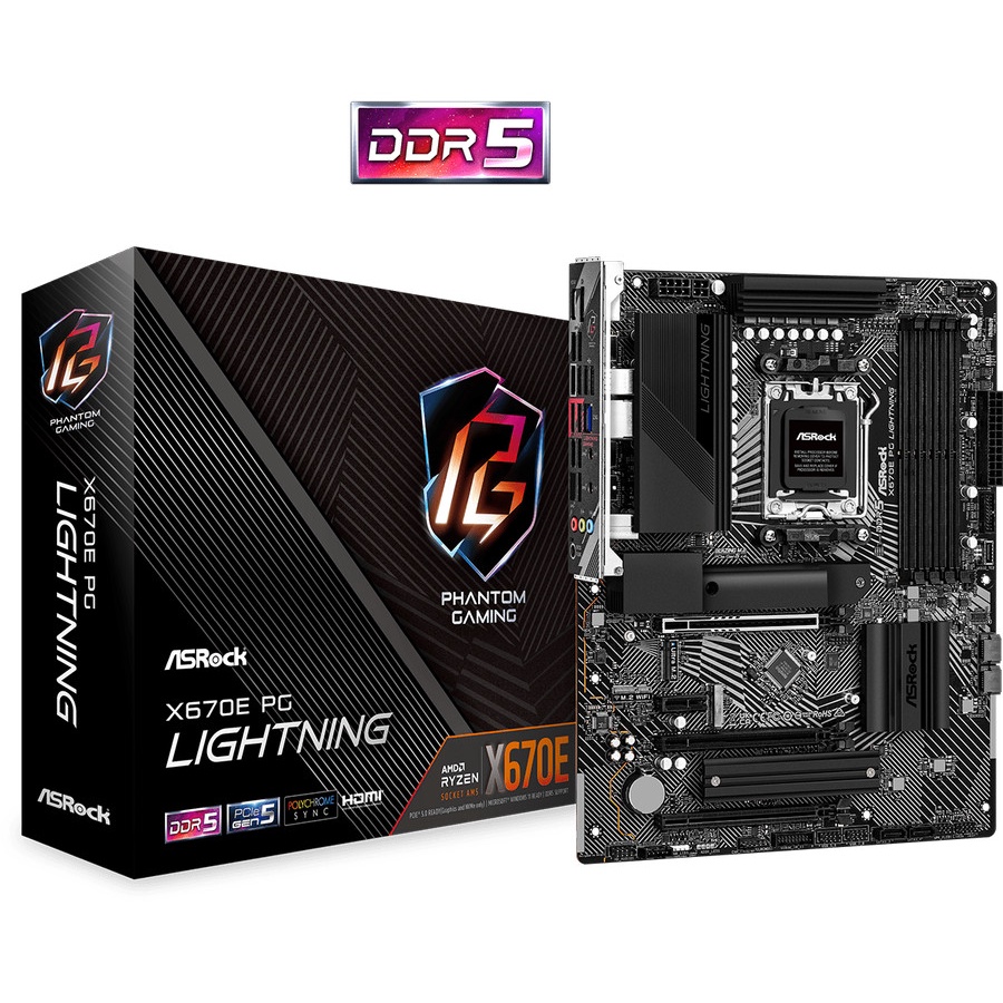 ASROCK X670E PG LIGHTNING (Socket AM5)