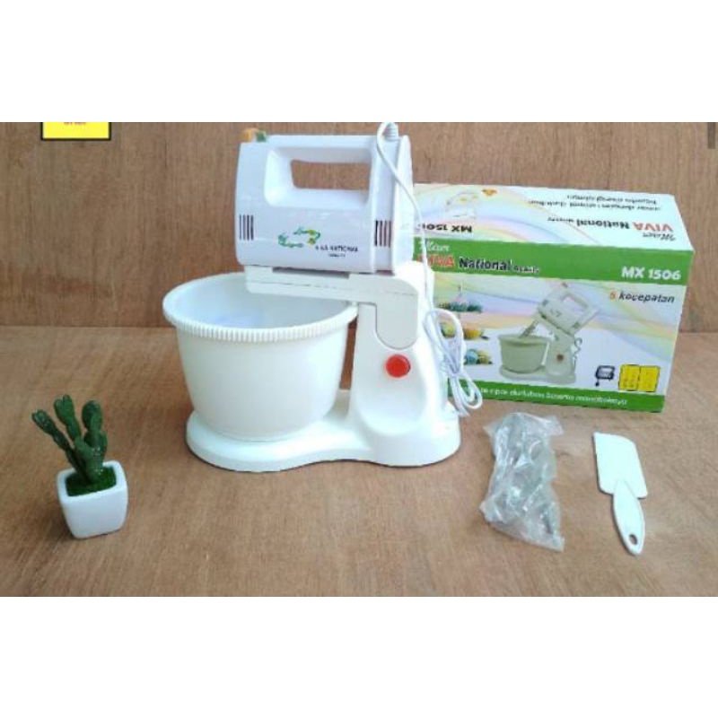 Mixer Nasional Mangkok Putar / Mixer