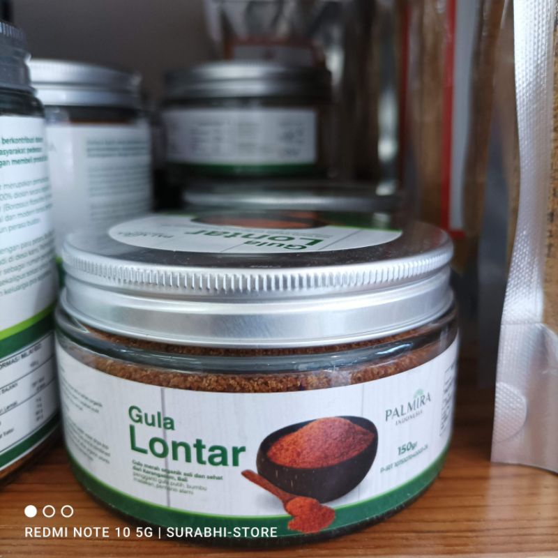 

gula Lontar palm sugar organic 150gr