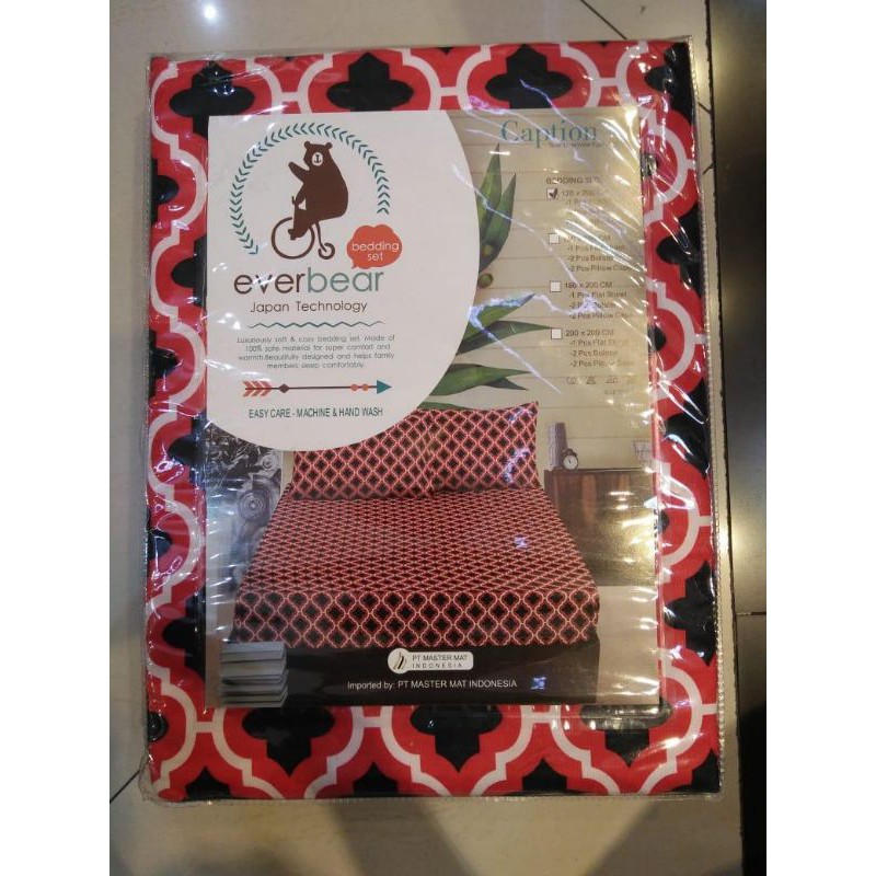 Cuci Gudang bedding set Sprei Everbear Caption home