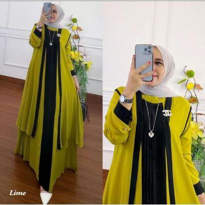 Raneya Maxi Ceruty Busui / Gamis Ceruty Polos / Baju Gamis Terbaru / Gamis Busui / Dress Muslim Terbaru / Ceruty Gamis Terbaru / Casual Gamis Ceruty / Maxi Dress Muslimah / Baju Muslimah Kekinian / Gamis Casual Terbaru 2022 / Dress Muslimah Busui