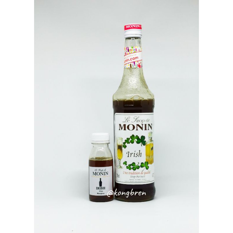 Sirup Monin Irish Cream Repack 100ml - Monin Syrup Irish Cream 100 ml