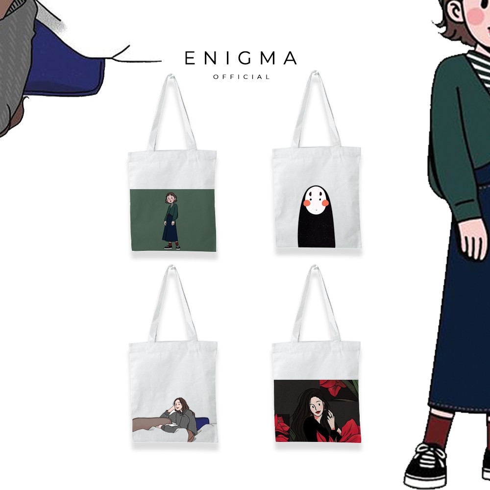 SALE TOTEBAG ORIGINAL ENIGMA KUALITAS TOTEBAG  KANVAS TERBAIK COLLECTION ING TOTEBAG WANITA