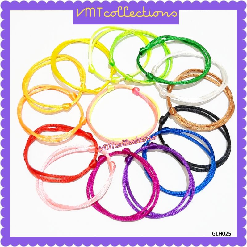 VMT - GELANG SATIN POLOS / GELANG TALI SATIN