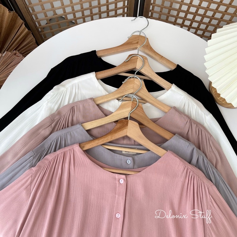 DELONIX | Oversize rayon shirt