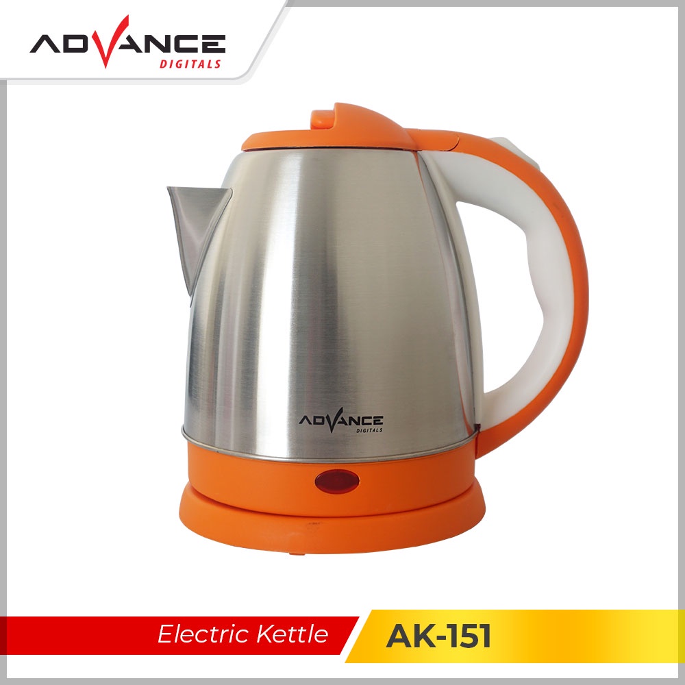Advance Kettle Listrik 1.5L Teko Listrik 500W AK151 Garansi 1 Tahun