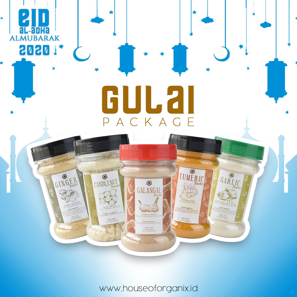 House Of Organix Package Gulai Seasoning Powder