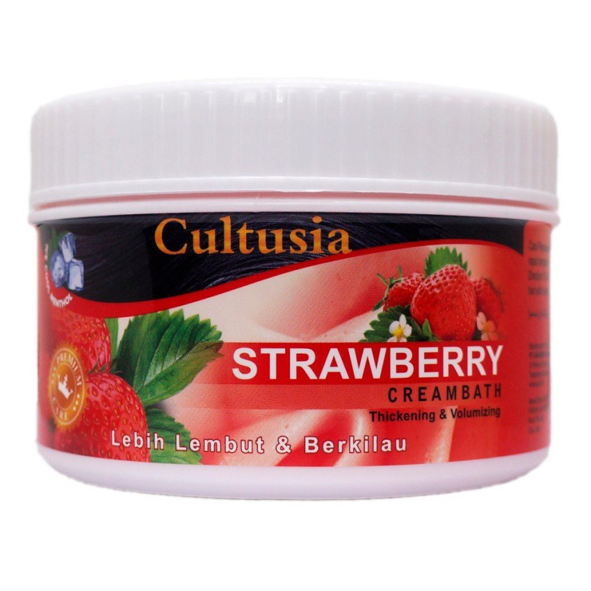 Cultusia Creambath Strawberry 250 Gram