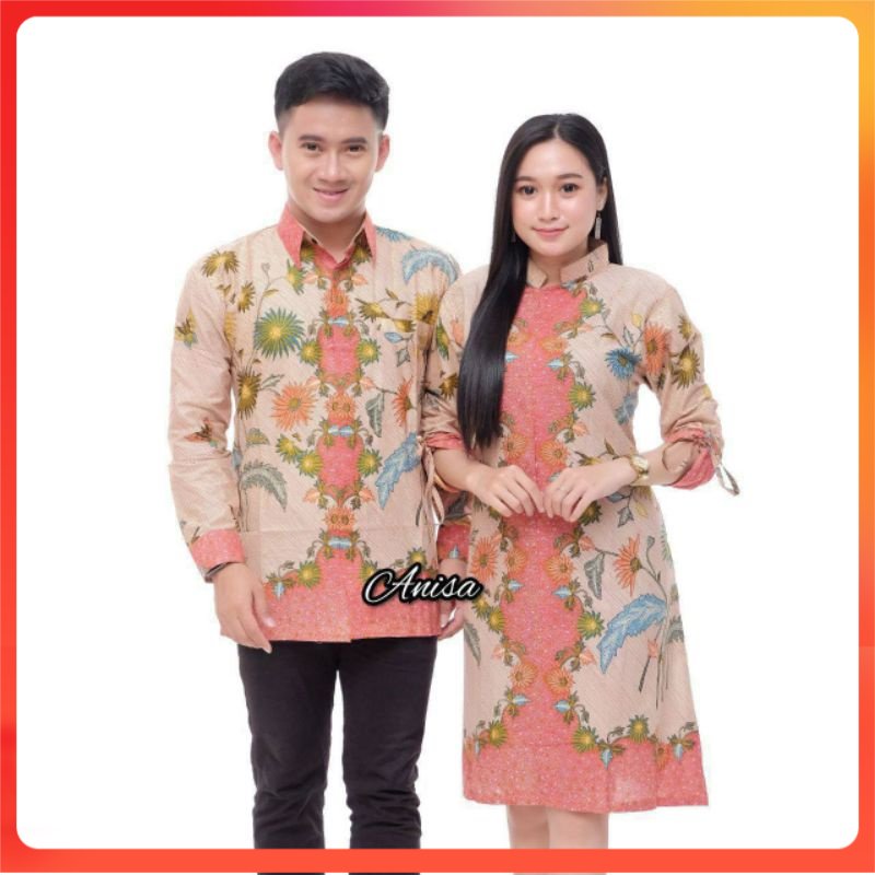 BATIK COUPLE KEMEJA TUNIK FARISSA BATIK NEW ARIVAL TERSERAGAMKAN