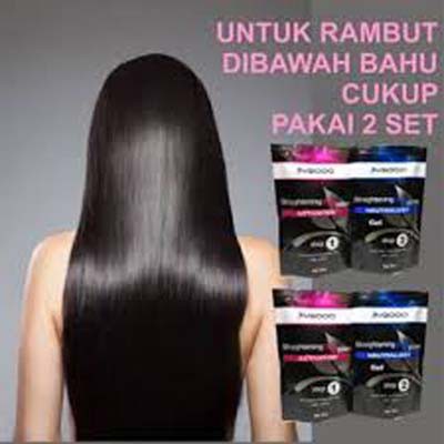 Y2000 Hair Straightening Smoothing / Pelurus Rambut Set Mini - 125 ML x 2_Lynn Design