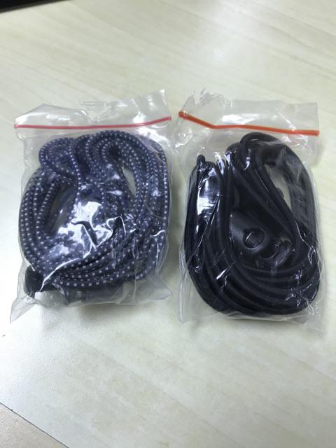 Tali Sepatu Karet Elastis Lock Lace Locklaces