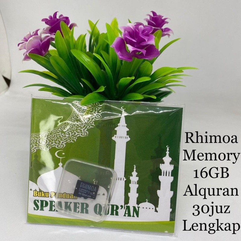 MEMORY ALQURAN KUMPULAN DOA DOA MICRO SD 16GB dan 32GB RHIMOA ORIGINAL KUALITAS SUARA HD 30JUZ