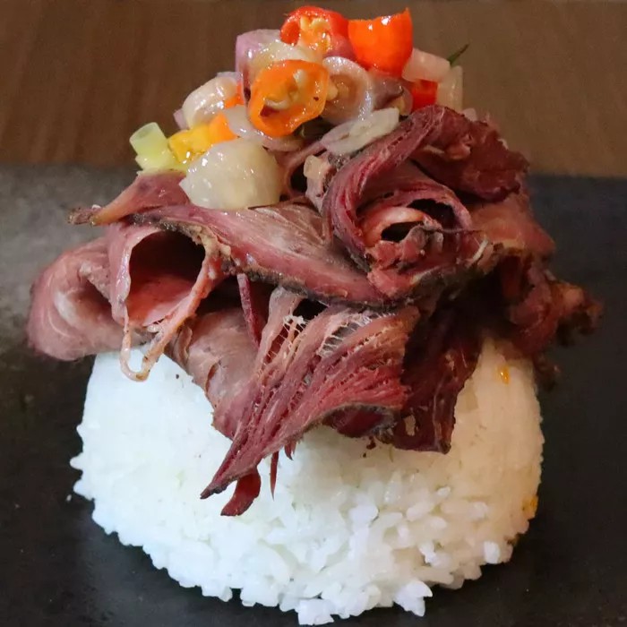 

Daging Sapi Panggang Sambal Matah 200gram