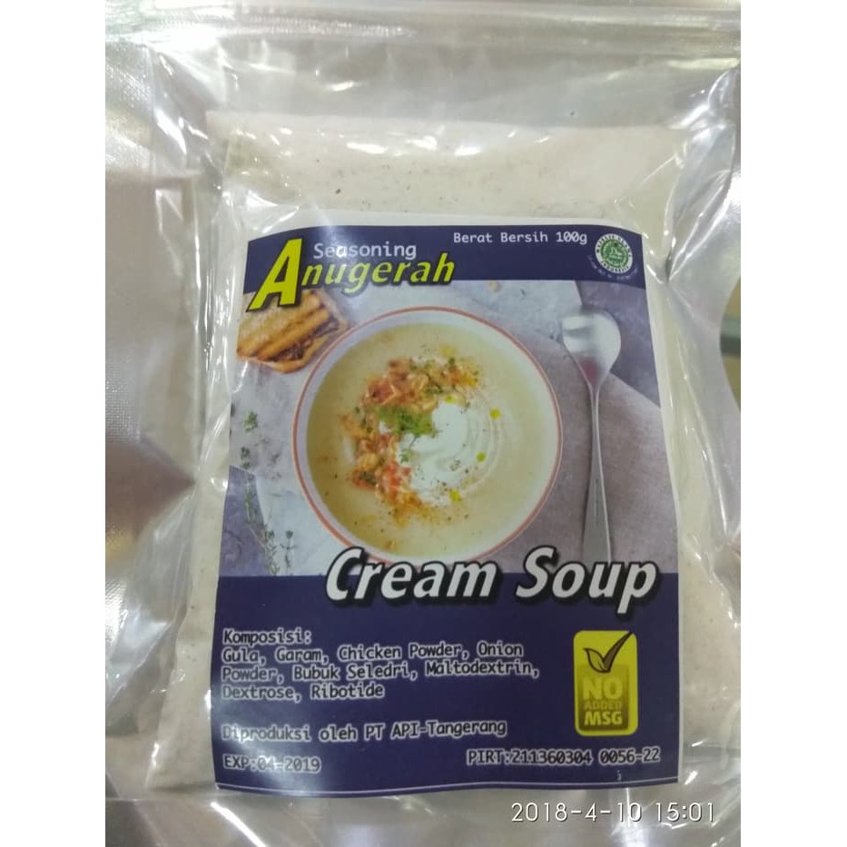 

Cream Soup
