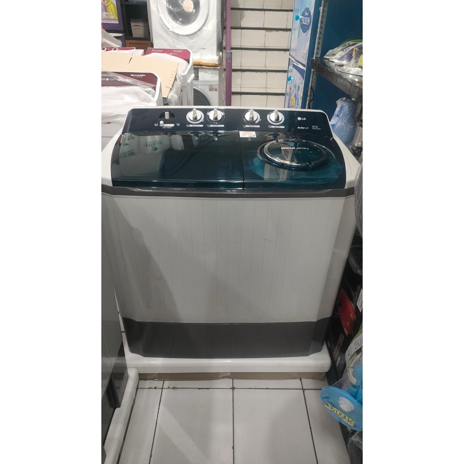 MESIN CUCI LG 2 TABUNG 14KG P1400RTM / P1400R TWINTUB 420WATT P 1400