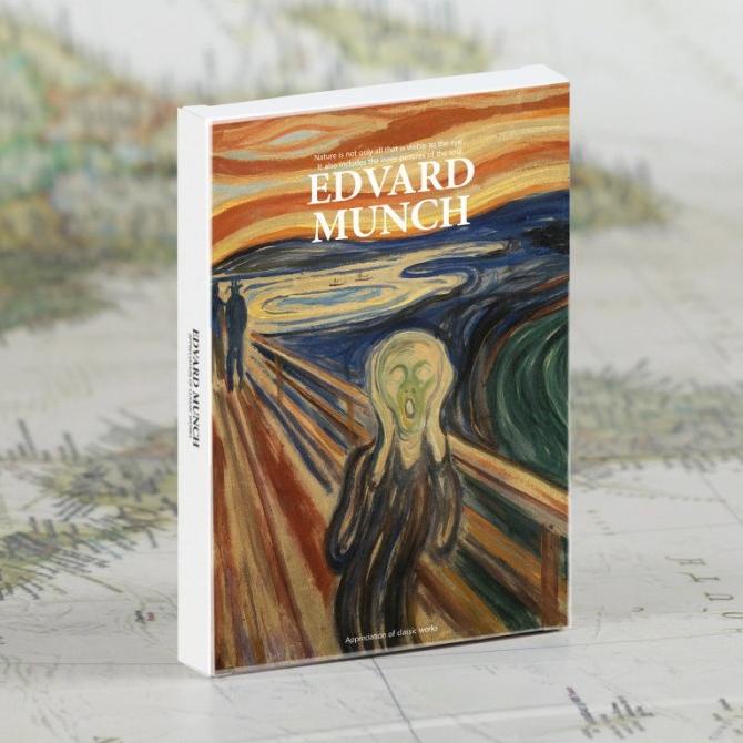 

------] Set Koleksi Kartu Pos / Postcard (Lukisan Edvard Munch) (Isi 30)