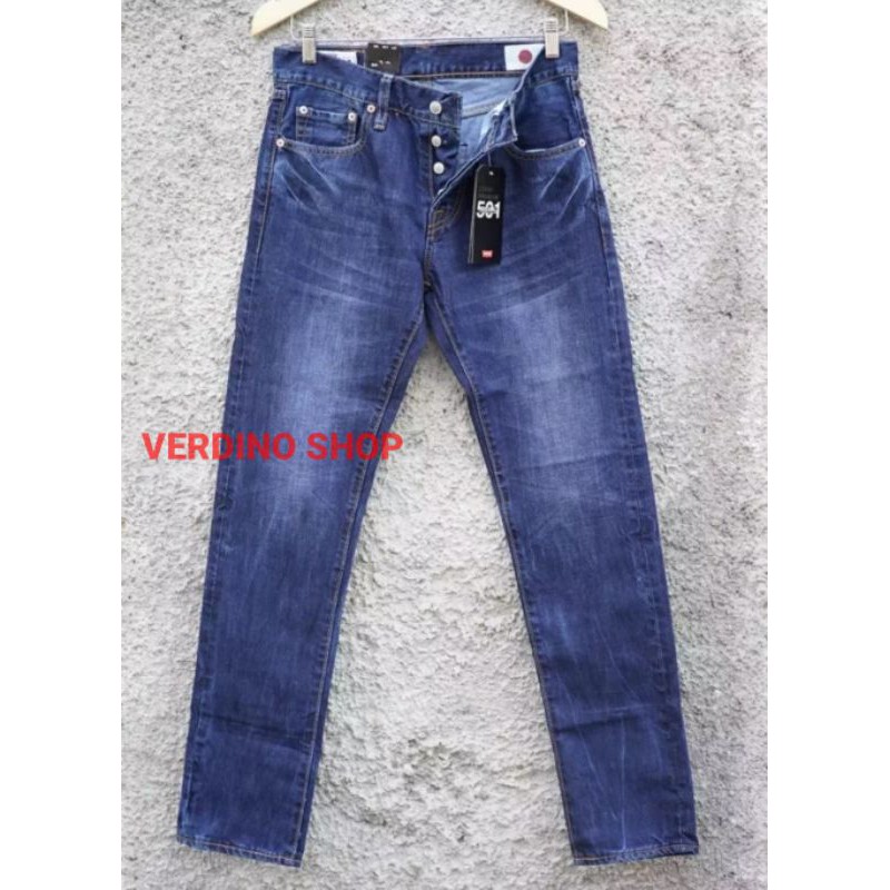 celana jeans pria original Levis 501 Made in Japan