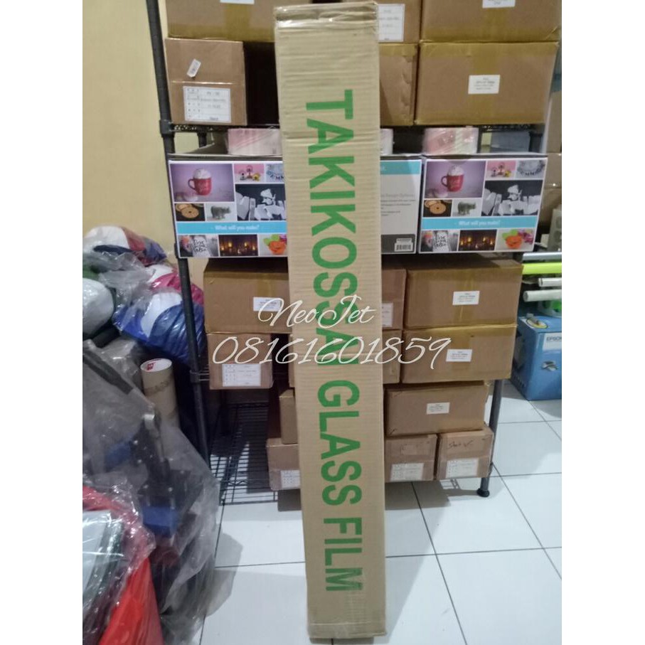 Best Seller] Sticker Sandblast Takikossai Laminasi Doff Kulit Jeruk Halus 50X127Cm