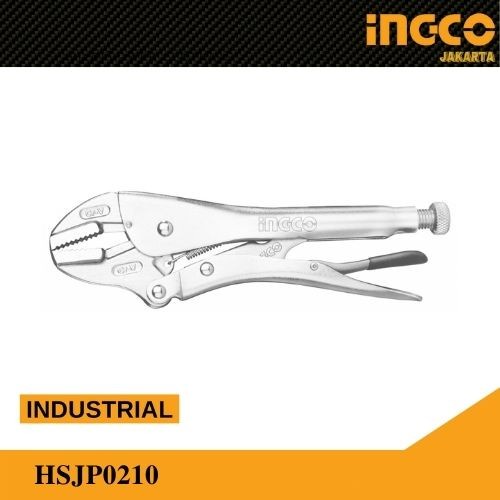 Straight Jaw Plier (10&quot; Cr-V) INGCO HSJP0210 Tang Buaya Jepit Kaliper