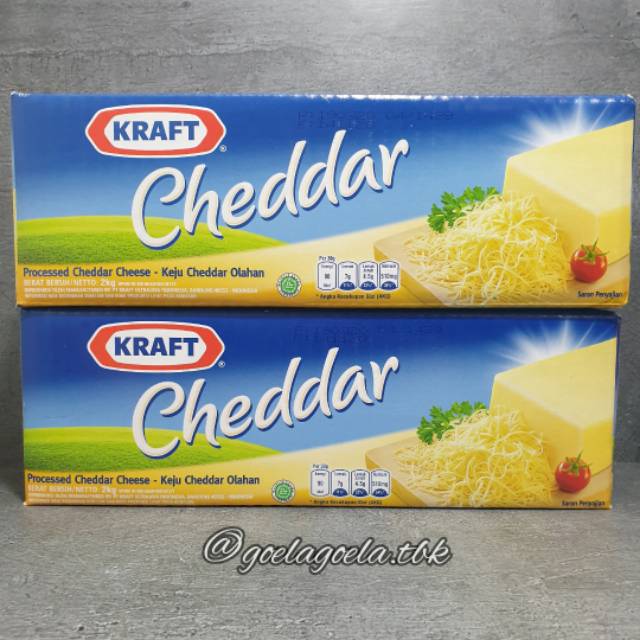 

Kraft Cheddar 2kg