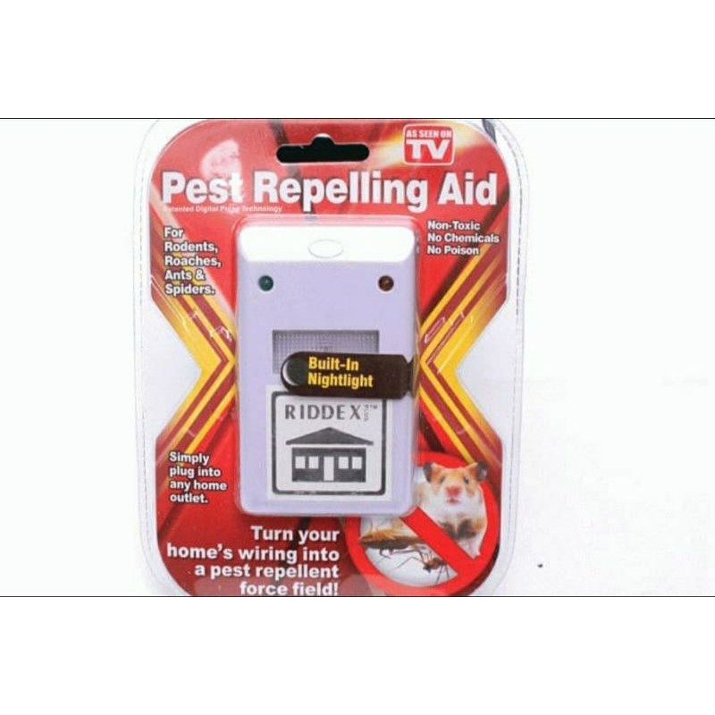 riddex pest repelling aid pengusir tikus kecoa nyamuk semut