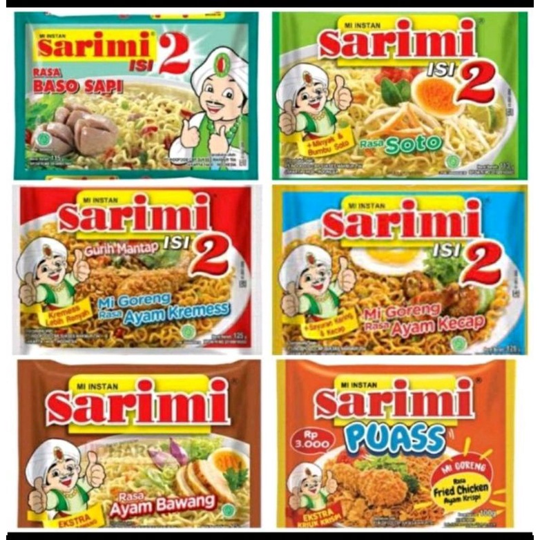 

SARIMI ISI 2 HARGA PER 5 BKS