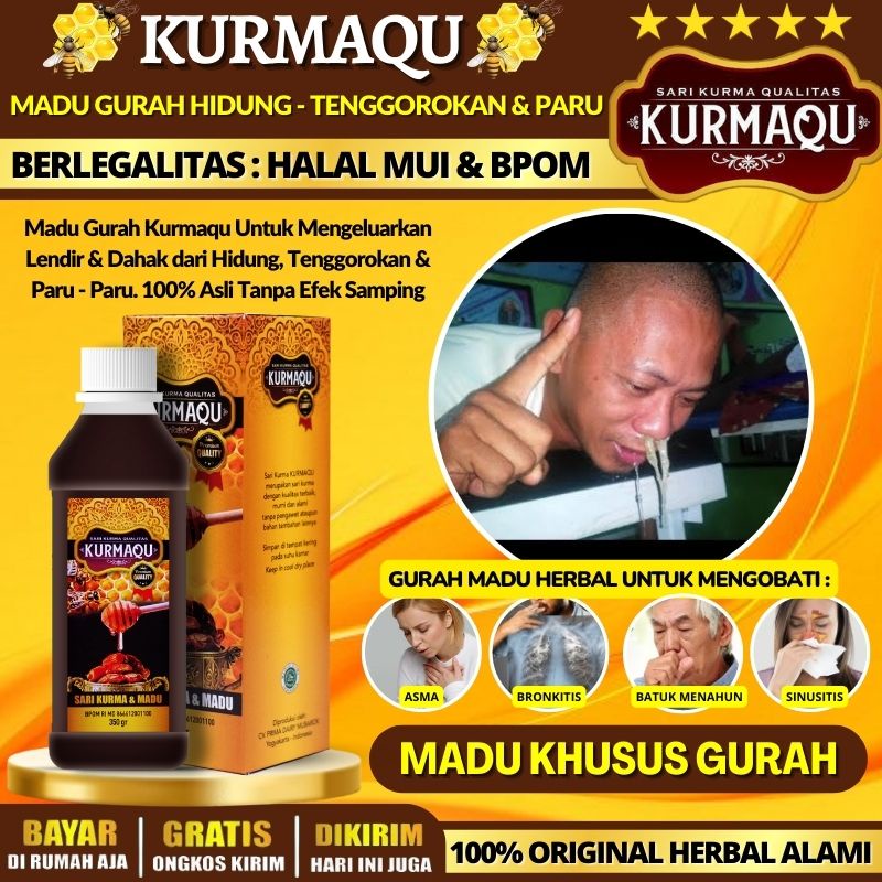 OBAT ALAMI GURAH PARU - PARU, MEMBERSIHKAN PARU - PARU, MENGHILANGKAN LENDIR DI PARU - PARU, OBAT GU