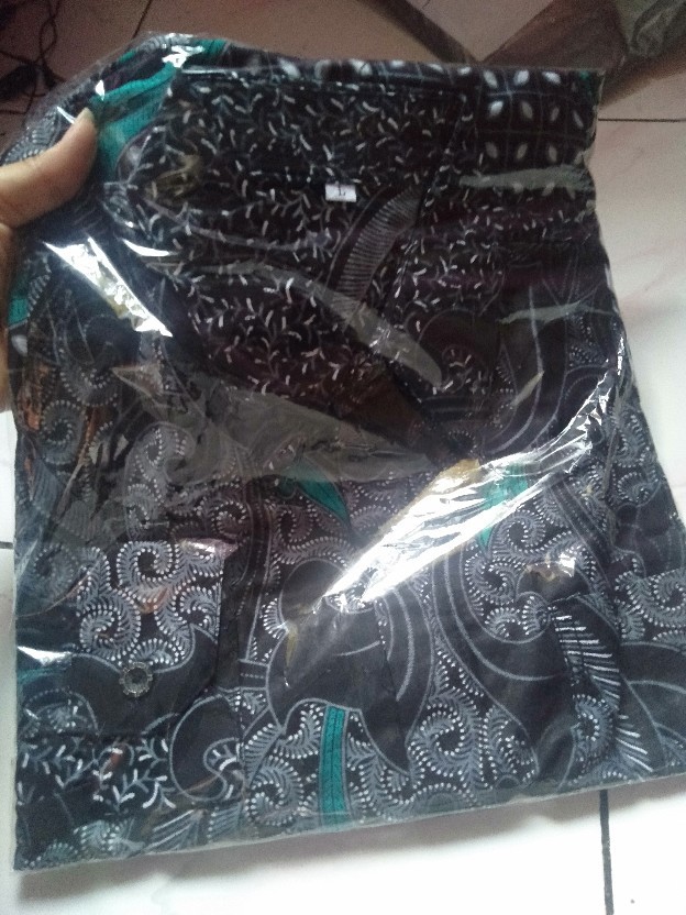 Maura Couple - Sania Ruffle Batik Couple Ori Ndoro Jowi Dnt Garansi