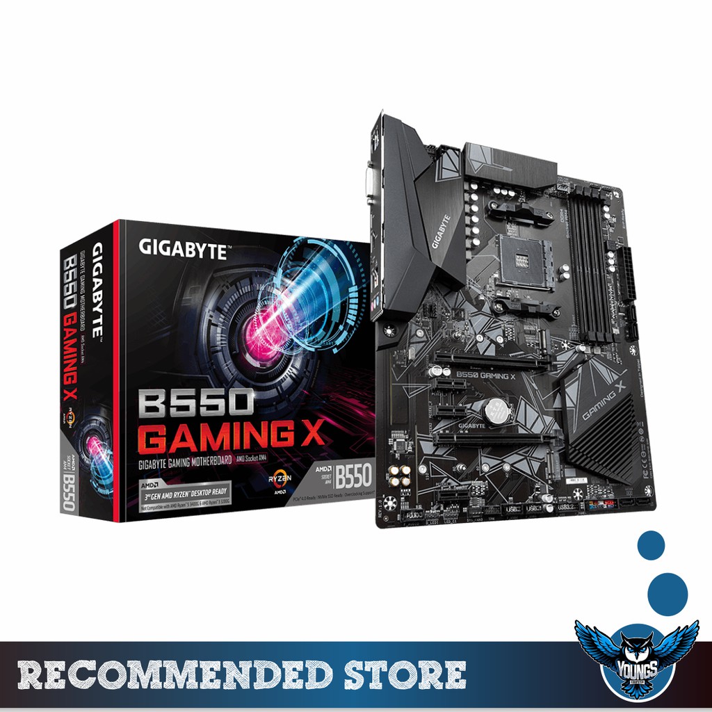 Gigabyte B550 Gaming X (AMD AM4 ATX DDR4 M.2 NVMe) Motherboard