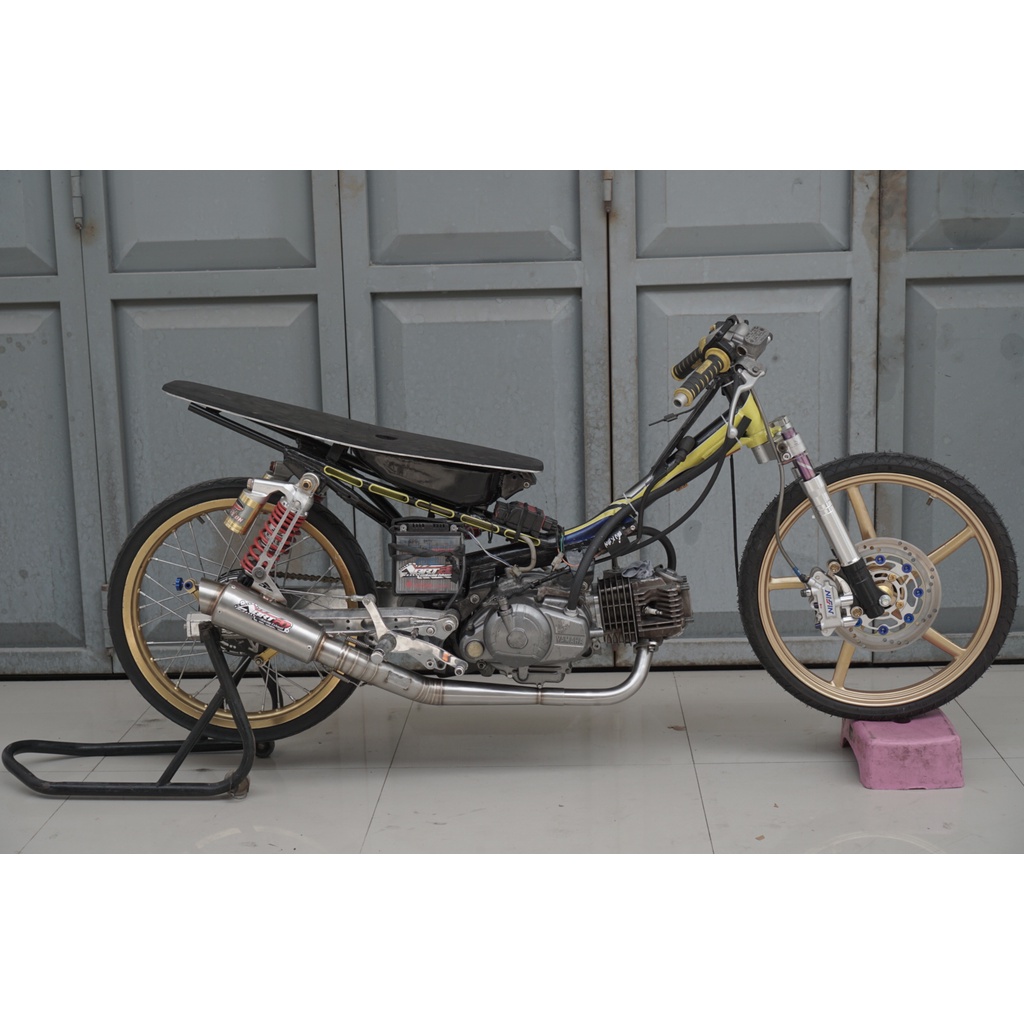 Knalpot ABRT20 Bebek 200cc Stainless Original Pabrik ABRT20