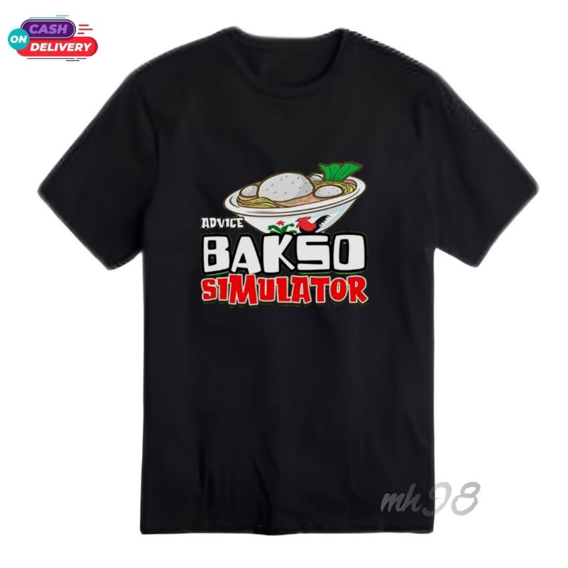 Bakso simulator Kaos Baju shirt Anak Bakso simulator Game Bakso simulator viral Terbaru Keren/Baju B