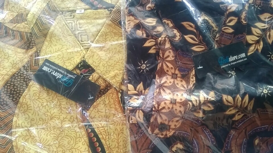 Grosir Trolistore Kemeja Batik Pria Cowok Motif Sirah Nogo Pjg Lengan Panjang Bppj