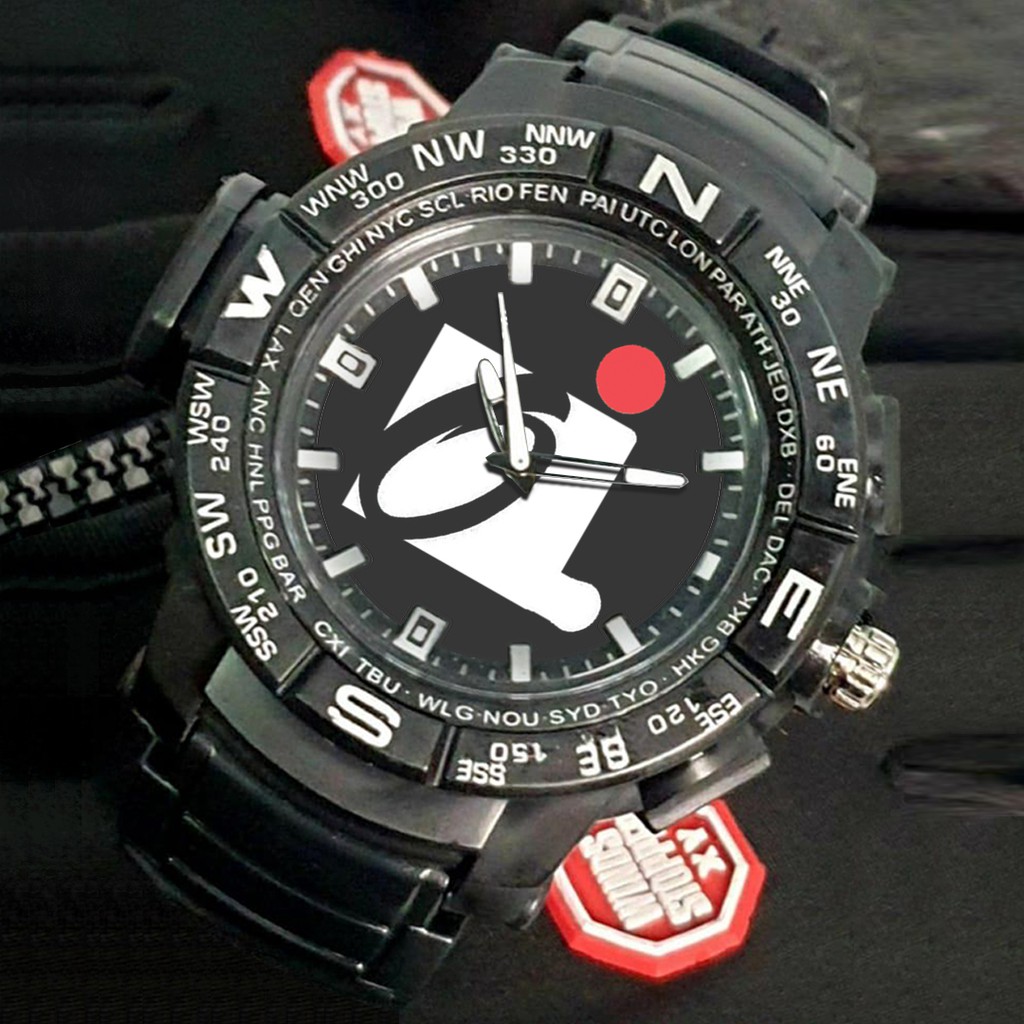 (EXCLUSIVE) Jam Tangan Oi Logo Sport Bagus