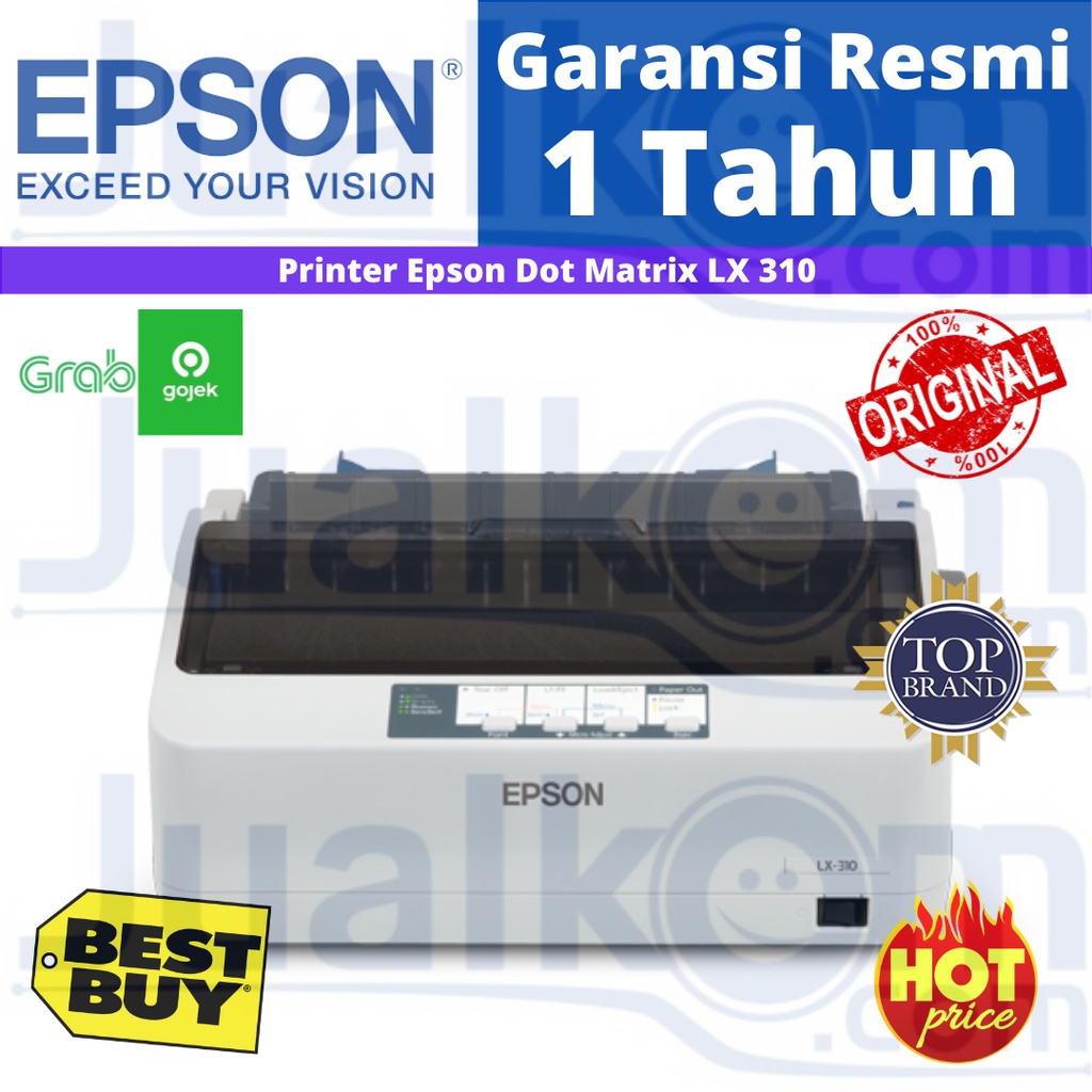 Epson Printer LX 310 Dot Matrix Printer LX310 Resmi