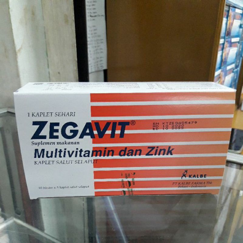 zegavit multivitamin per box