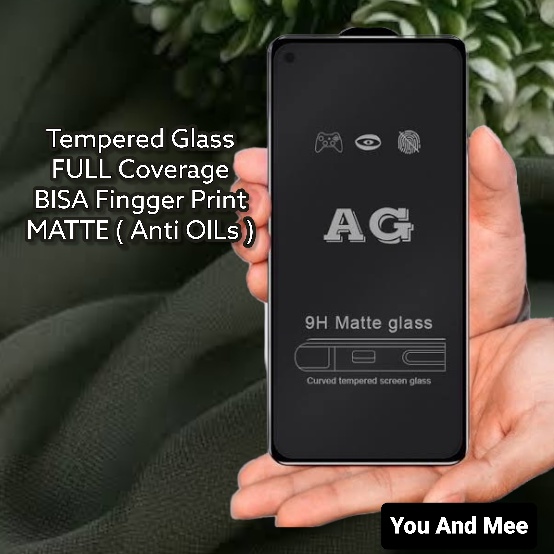 (New Seller) Realme 8 8i 8PRO 8(5G) Realme 7 7i 7PRO Realme 6 6PRO Realme 5 5i 5PRO 3 3PRO Realme 2 2PRO 1 Tempered Glass Black AG Anti Glare /Tempred KACA Anti Minyak=OIL-OILS - Matte Doff/Hitam Mate Ngedoff / Tempered Tidak Ber CAP JARI Tangan/ PRO i