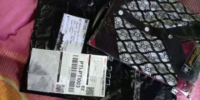 Kemeja Hem Baju Batik Kombinasi Model Terbaru Songket Prada Jdl03 Series