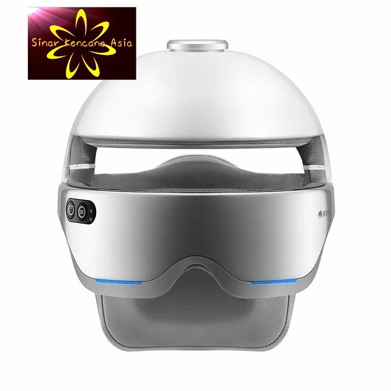 (Ready Stock)Momoda 3in1 Massage Smart Head Eye and Neck Massage Helmet