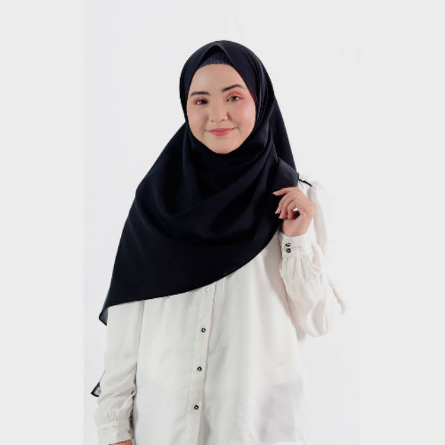 Kerudung wanita - Yara Pashmina - BLACK